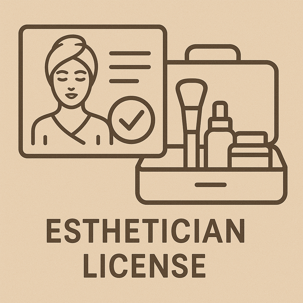 Esthetician License & Kit