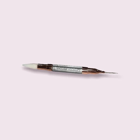 Double Sided Tooth Gem Crystal Pen Picker