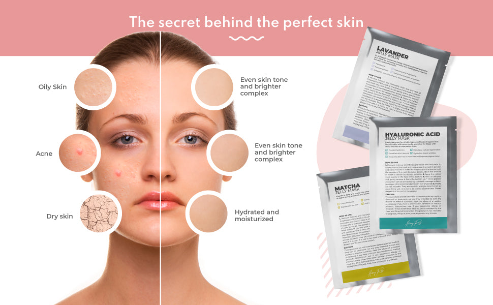 Jelly Face Mask - 10 Treatment Pack