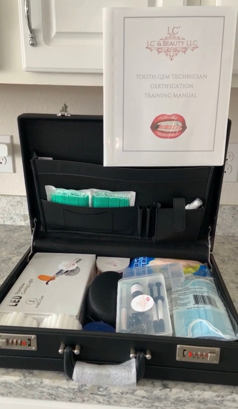 Briefcase Tooth Gem Kit