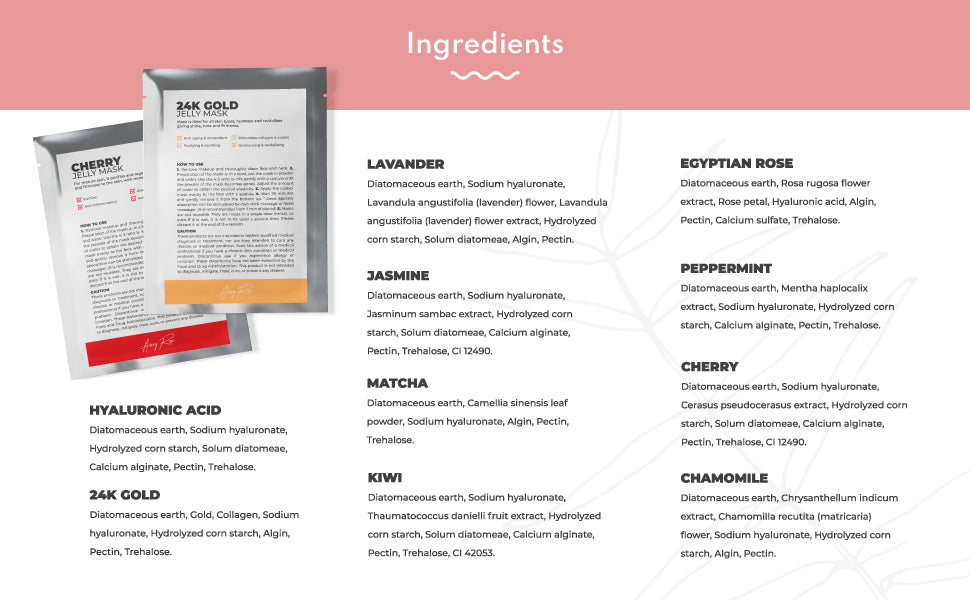 Jelly Face Mask - 10 Treatment Pack