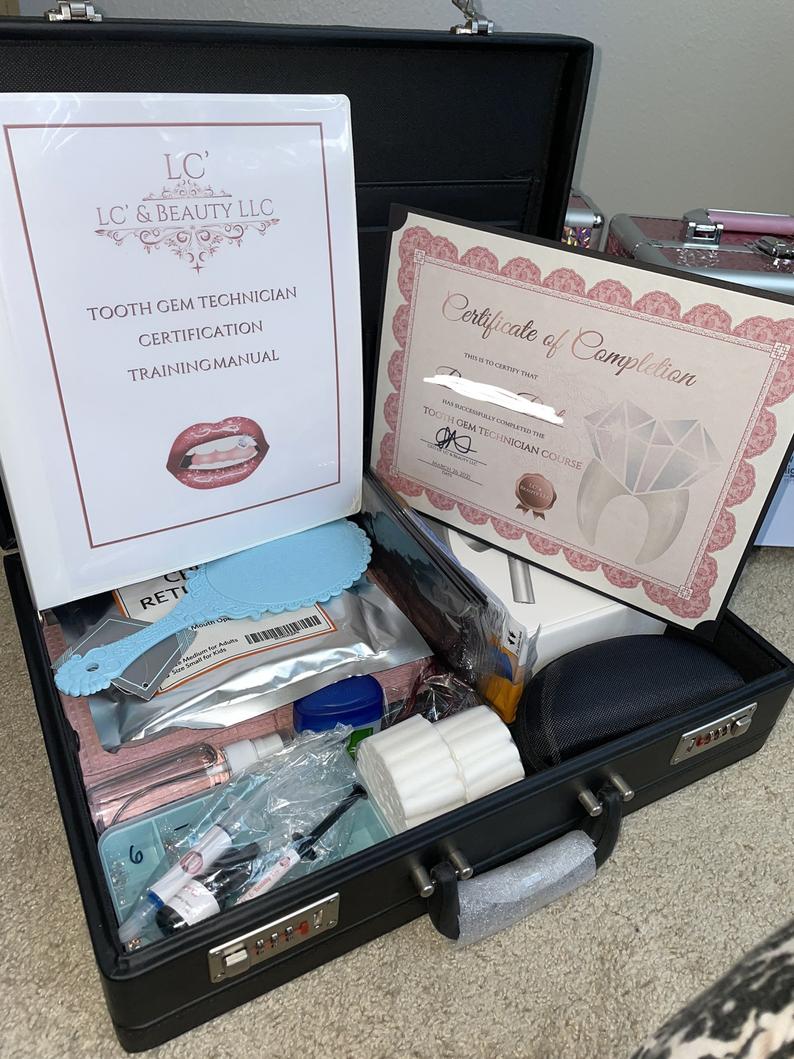 Briefcase Tooth Gem Kit