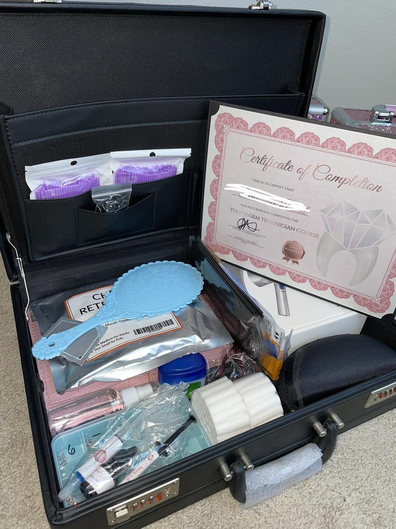 Briefcase Tooth Gem Kit