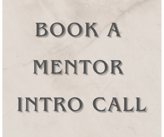 Book A Mentor Intro Call