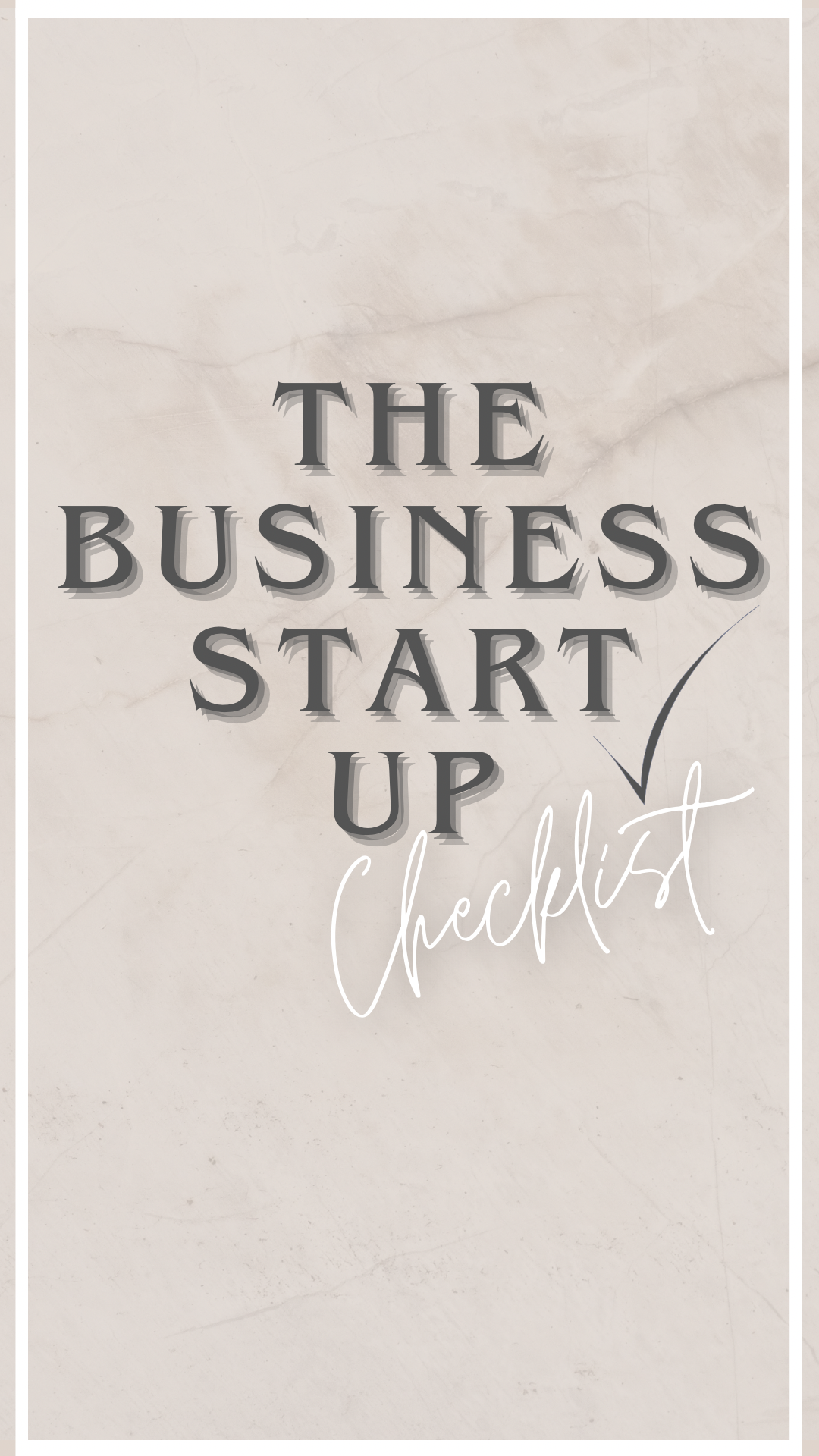 The Business Start Up Checklist