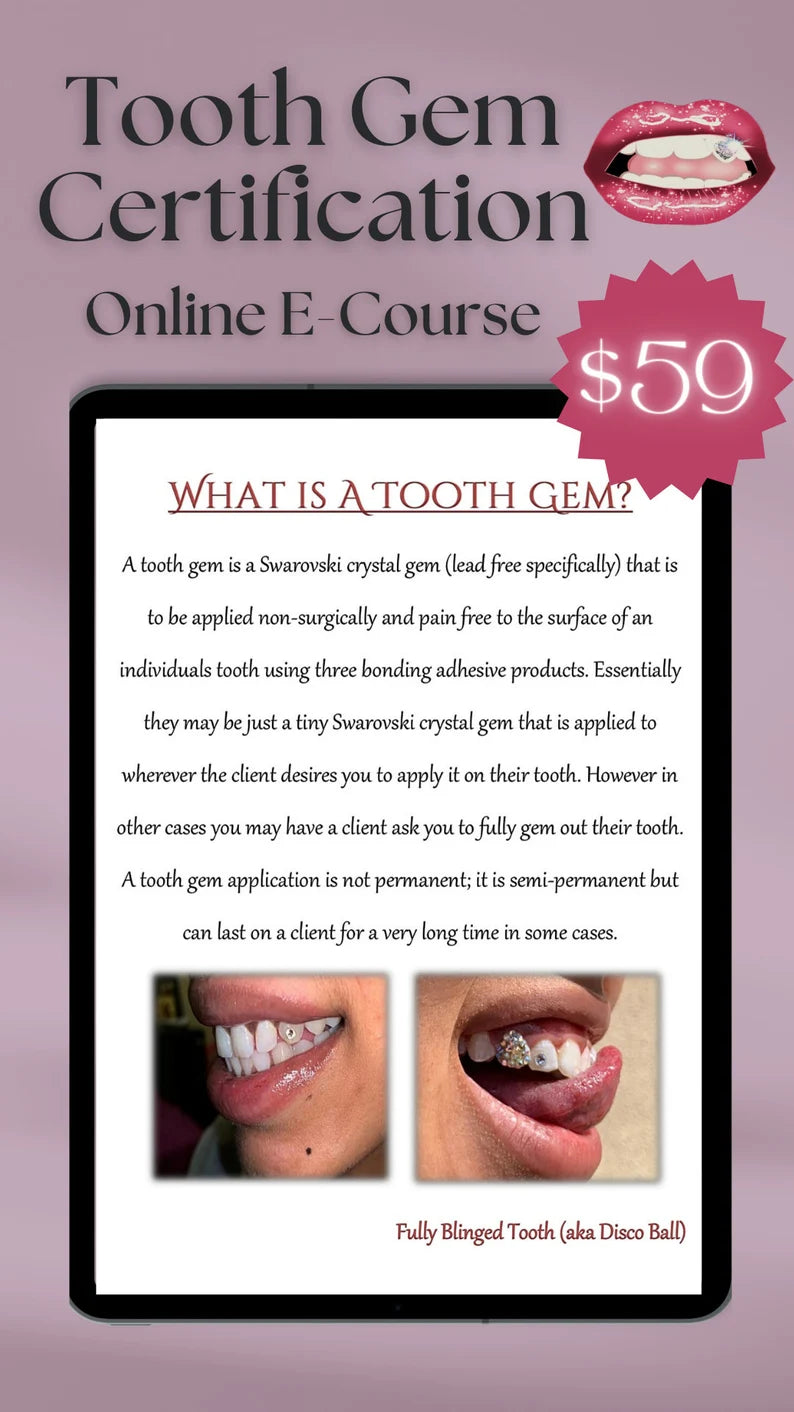 Online Tooth Gem Audible E-Course Certification