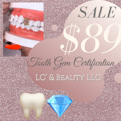 Mobile Tooth Gem Kit & Training Course - Celebrity Whitening