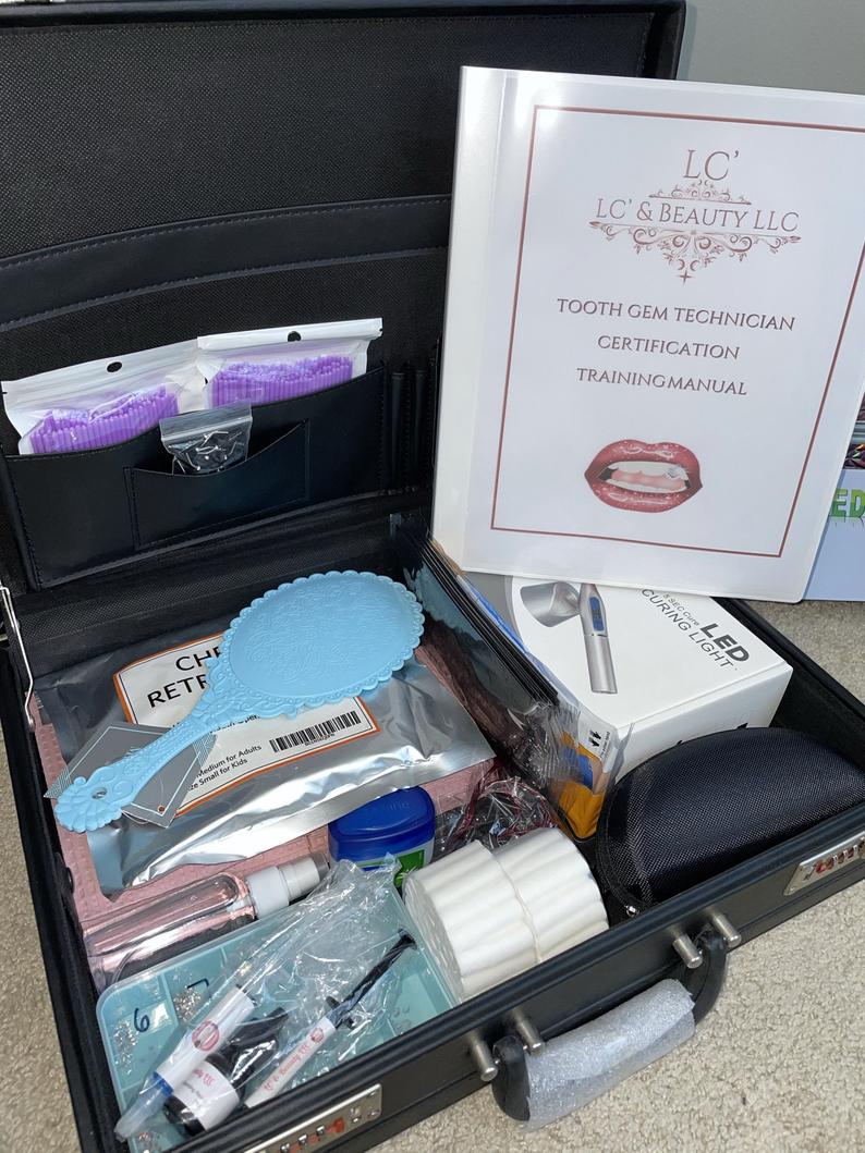 Briefcase Tooth Gem Kit
