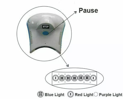 Upgraded Touch Screen LED Teeth Whitening Machine + Protection Glasses